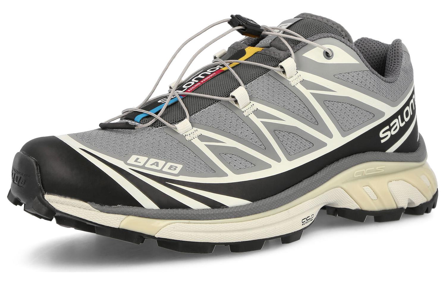 SALOMON XT-6 RECUT Monument Phantom Low-Top Running Shoes