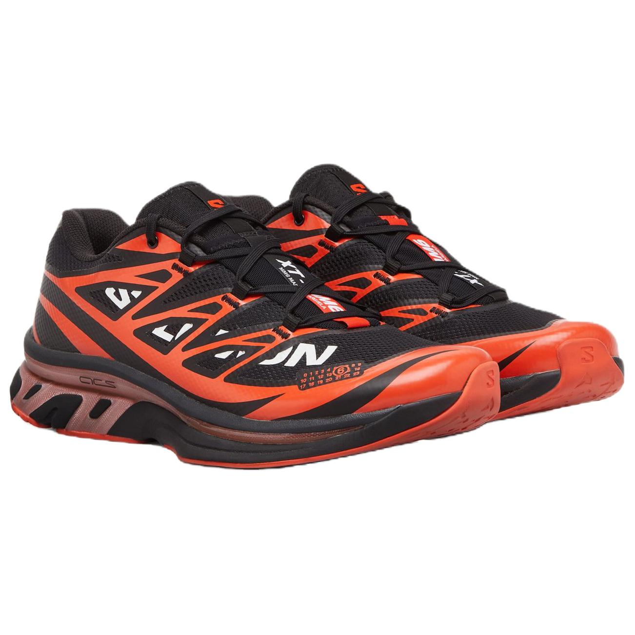MM6 × Salomon XT low-top sneakers, lace-up, 5cm platform, casual shoes.