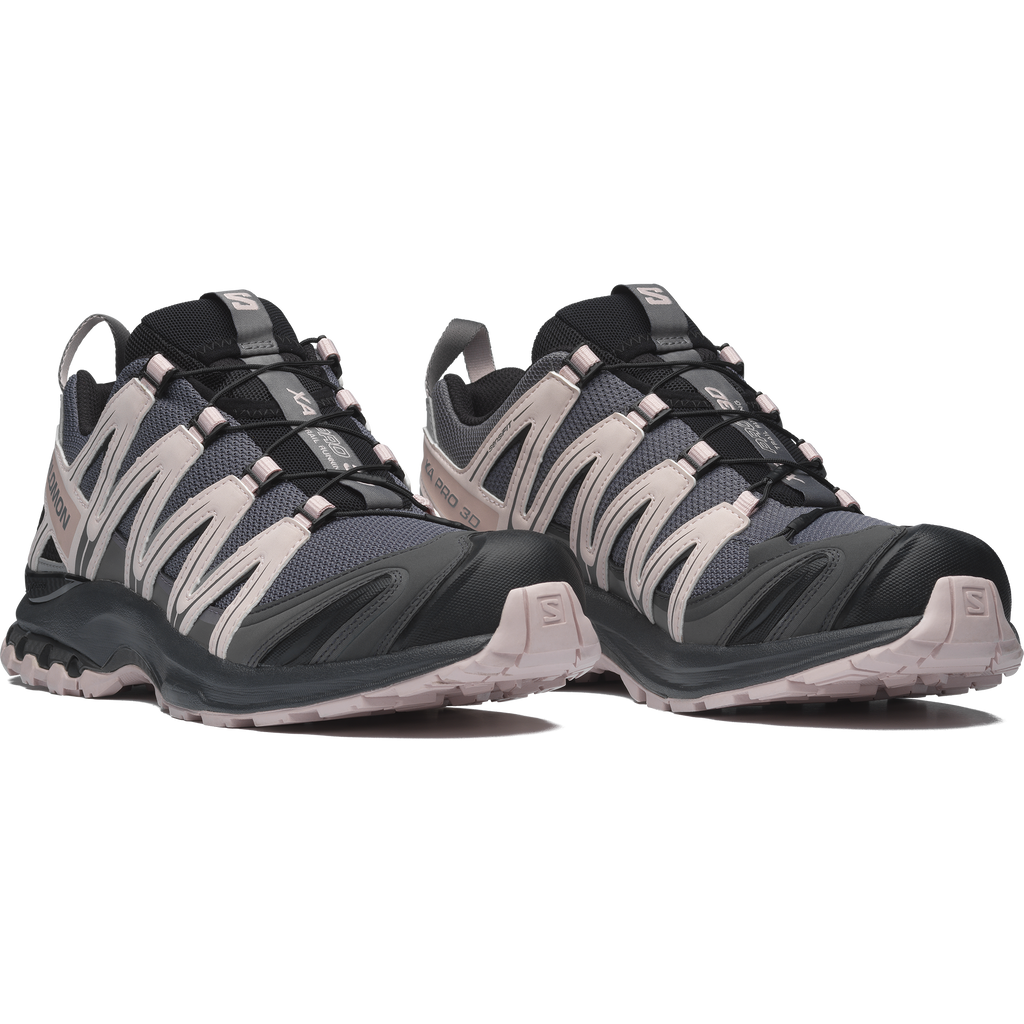 SALOMON XA PRO 3D Comfortable Soft Low-Top Running Shoes in Quiet Purple